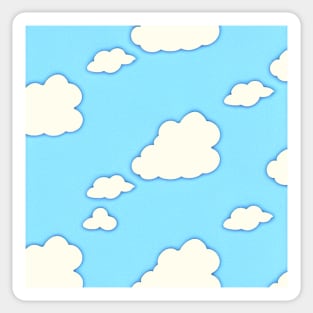 Spring Clouds 2 (MD23KD008) Sticker